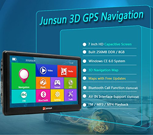 Junsun - Navigatore satellitare GPS per auto