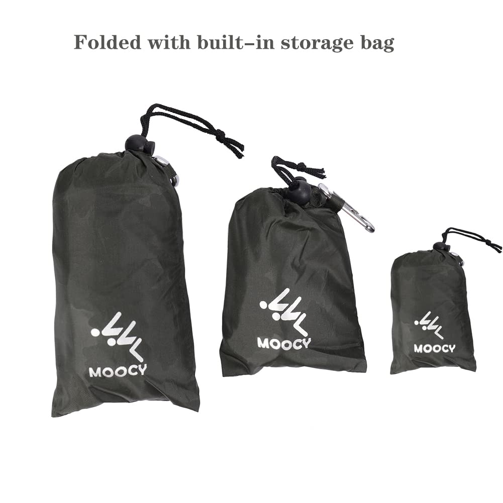 MOPHOEXII Waterproof Dry Bag - Fully Submersible 1pk or 3pk Ultra Lightweight Airtight Waterproof Bags - 5L, 20L and 50L Sizes -Roll Top Dry bags Dry Sack (Dark Green, 3 Pk - 5L, 20L,50L)