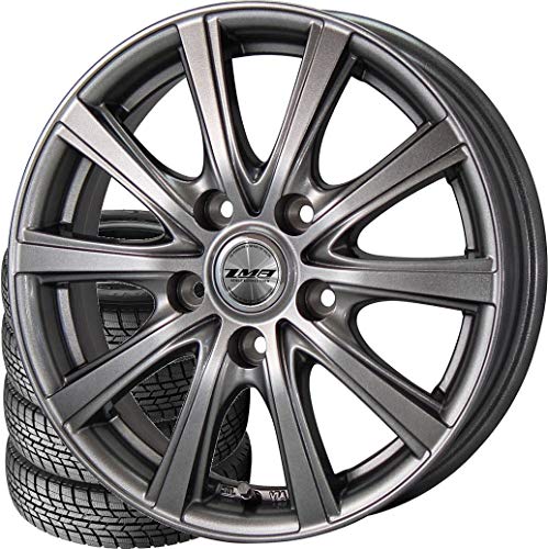 【スタッドレスタイヤ・ホイール 4本セット】 グッドイヤー(Goodyear) アイスナビ 6 195/65R15 + ZMA S1R (...
