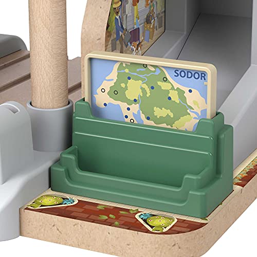 Thomas & Friends Wooden Railway Toy Train Set Knapford Station Passenger Pickup Wood Playset For Kids Ages 3+ Years #TOP4