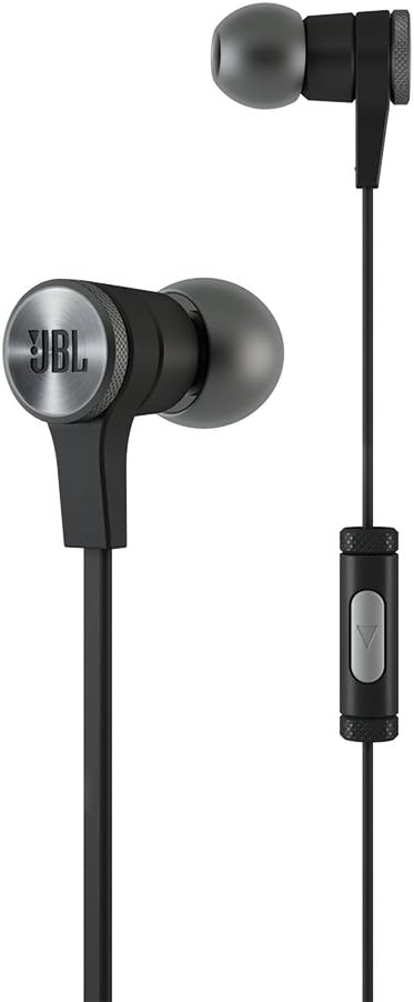 JBL E10BLK In-Ear Headphones with JBL-Quality Sound and Advanced Styling, Black