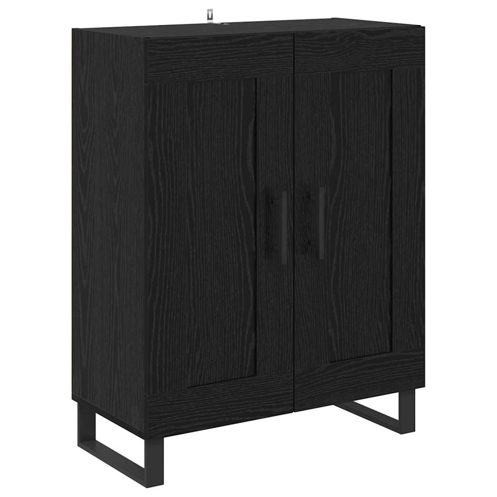 Hothingwell Kredens czarny 69,5 x 34 x 90 cm