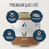 Lakefields Hundefutter Nass Kennenlernpaket | 6 x 400g | Getreidefreies Nassfutter für Hunde mit Huhn | Rind | Wild | Lamm | Schonend gegart | Zusatzfrei | Zutaten in Lebensmittelqualität