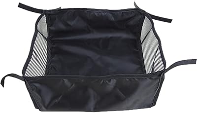 Ayrsjcl Baby Stroller Basket Infant Car Organizer Bag Toddlers Carriage Milk Bottle Storage Pouch 35 * 31cm