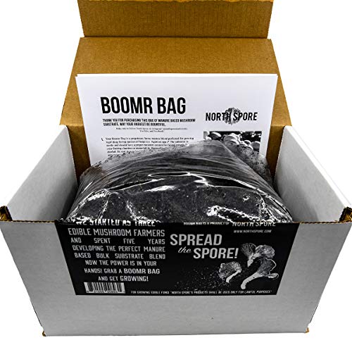 North Spore 'Boomr Bag' (5 lbs) Sterile Manure-Based Bulk Mushroom