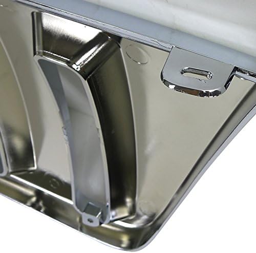 Spec-D Tuning HG-GKEE99CVTH2 Jeep Grand Cherokee Laredo Limited Chrome Vertical Front Grill Grille