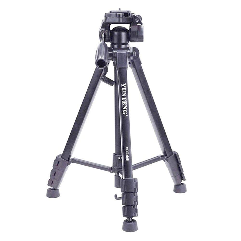 VCT 668 Professional Photo Video Tripod with Head Fluid Pan for Canon Nikon Sony SLR DSLR Cameras