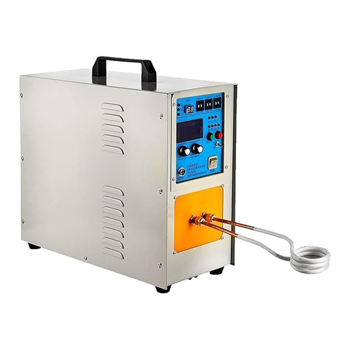 15KW 30-80 KHz Machine de Chauffage par Induction à Haute fréquence Équipement de trempe et de Refroidissement de Tubes en cuivre Brasage et recuit Traitement Thermique