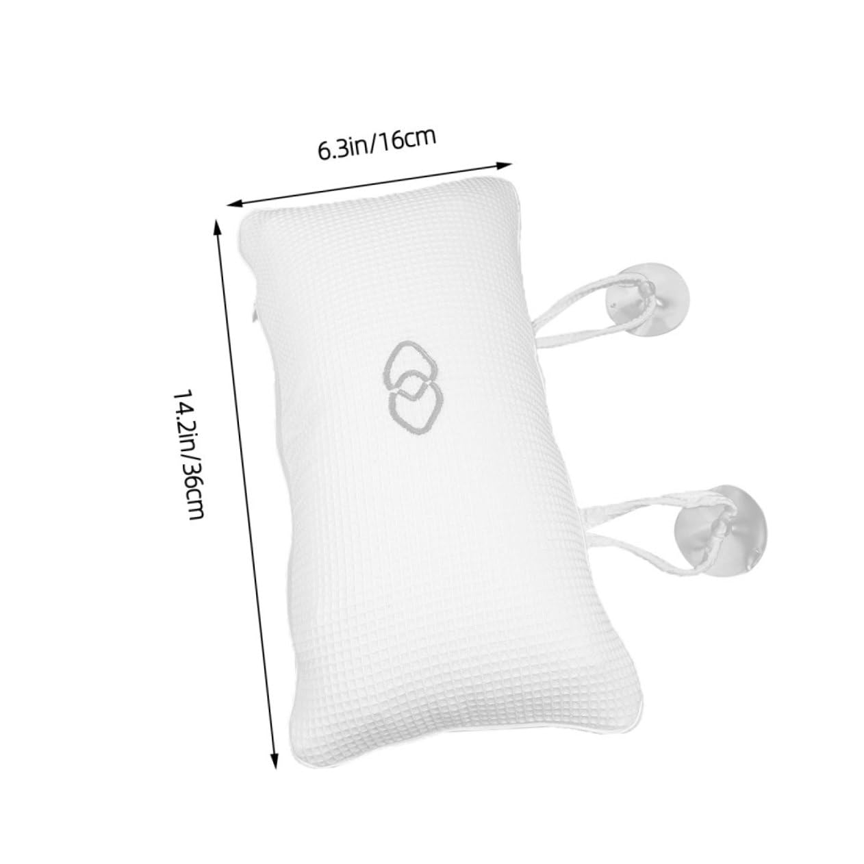FOMIYES 3 Pezzi Cuscini Bagno Ergonomici con Ventose Supporto Rapido Asciutto per e Cuscino Vasca Bagno Hotel e Spa Design Elegante e Confortevole