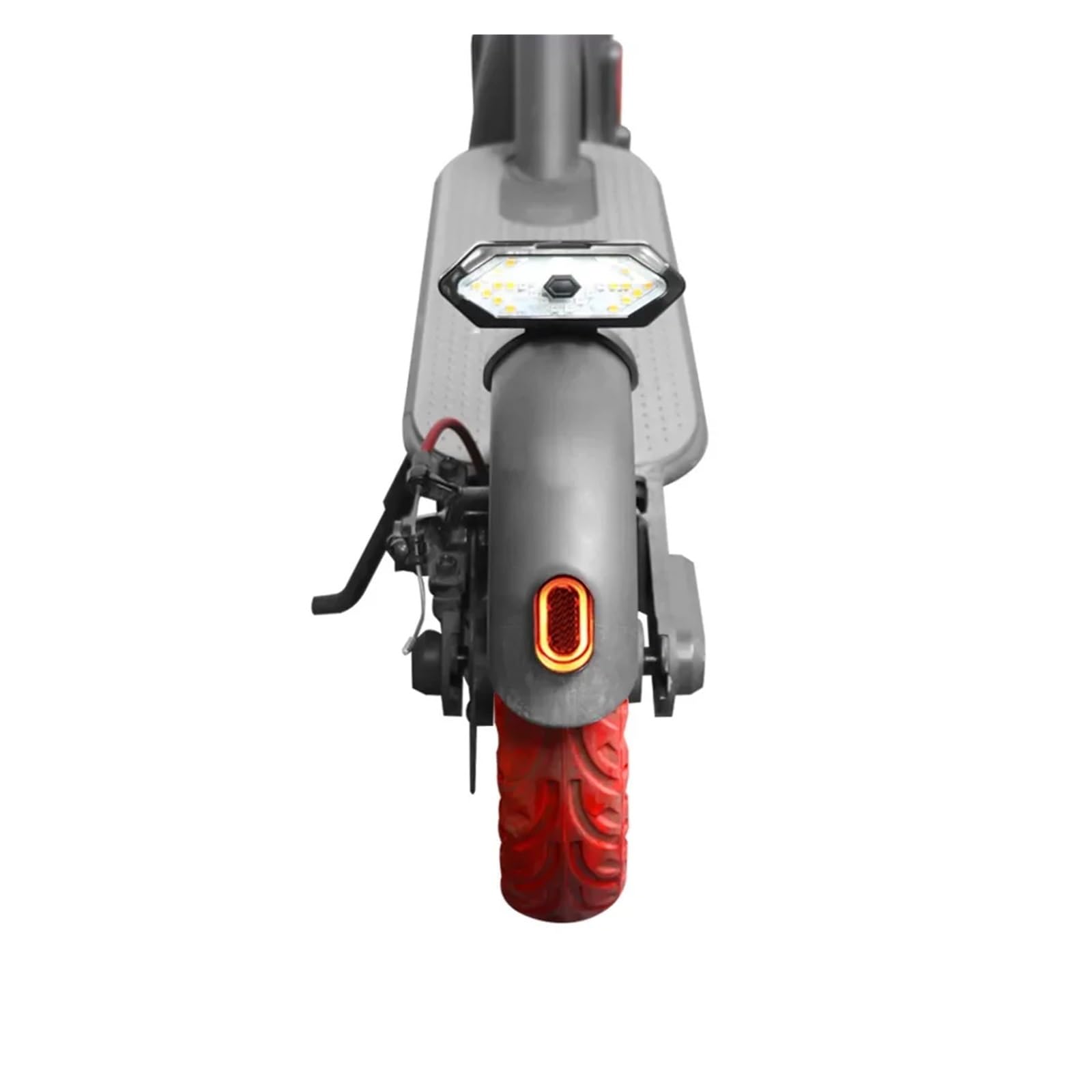 Lámpara de señal de Giro Compatible con Xiaomi M365 Pro 1S Pro2 Compatible con MI3 Scooter eléctrico Luz Trasera USB Recargable Accesorios de luz inalámbricos Inteligentes(Color:Style 2)