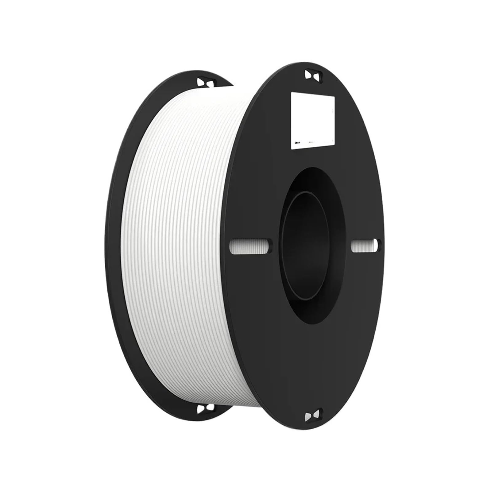 3D Printer Filament, 2 kg PLA-Filament, 1,75 mm, 3D-Drucker, weiß und schwarz, 2 Spulen, passend for die meisten 3D-Drucker