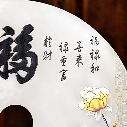 Ornements Lucky Ping'an Boucle : sculpture d'art dorée haut de gamme - 2