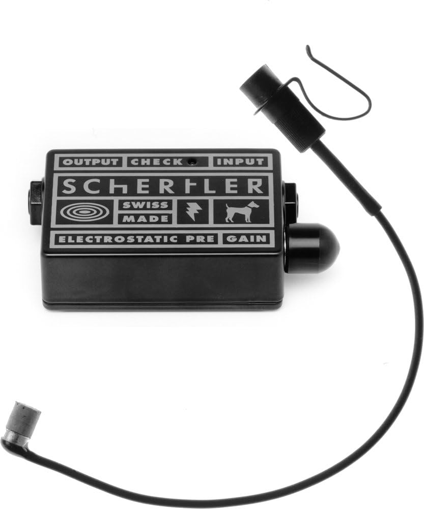 STAT-V Electrostatic Transducer for Violin and Viola with STAT-Preamplifier