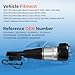 Front Air Suspension Shock Strut Compatible with 2007-2013 Mercedes Benz S-Class W221 S350 S400 S550 S600 S63 S65 AMG Without 4Matic/ABC, Front Shock Absorbers OEM Replaces# 2213209313 2213204913