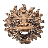 Décoration de fontaine à eau : la sortie d'eau en forme de tête de dragon de cette fontaine extérieure ajoute une touche unique et accrocheuse à tout espace extérieur, à eau
