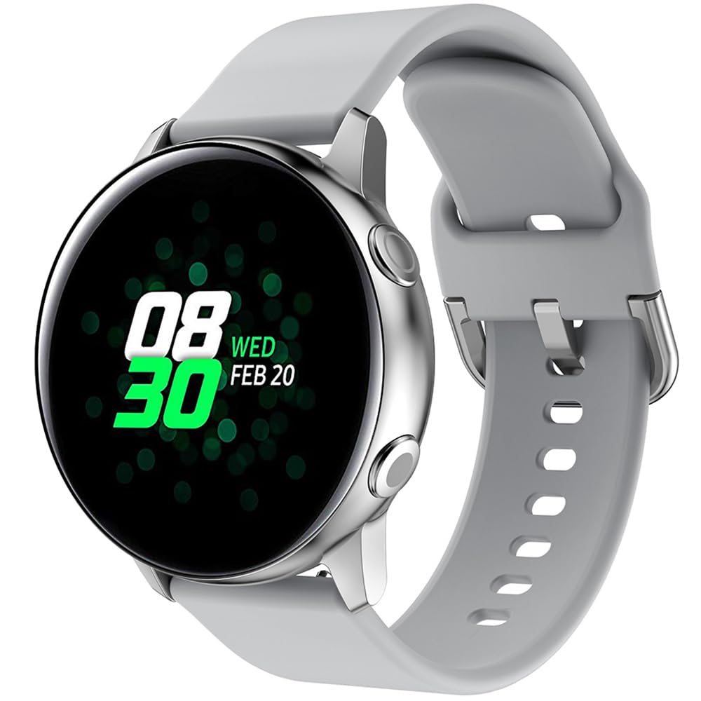3 Cinturini In Silicone 20mm Per Garmin Vivoactive 5/3, Forerunner 245, Venu (Plus/sq) - Sostituzione Morbida E Traspirante - 4