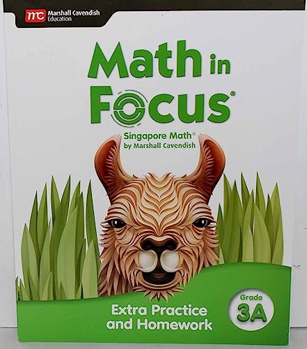  Math in Focus Extra Practice and Homework Grade 3