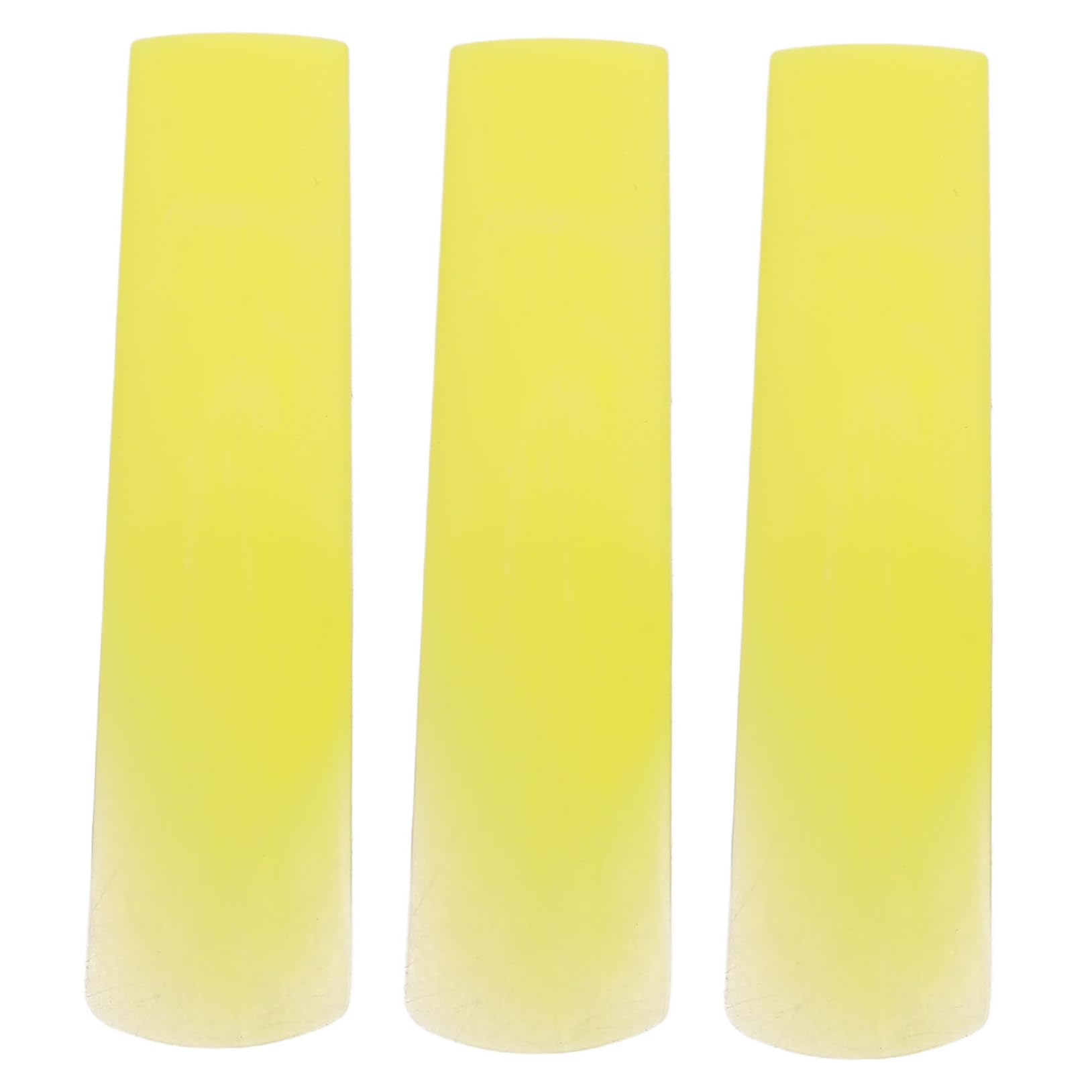 VICASKY 3pcs Resin Saxophone Reeds for Tenor Saxophone for Beginners and Students Durable Material for Versatile Tones Easy Replacement Musical Instruments Accessories