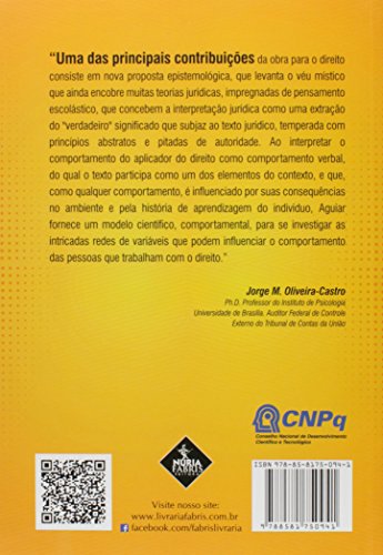Teoria Analítico-Comportamental do Direito. Para Uma Abordagem Científica do Direito Como Sistema So