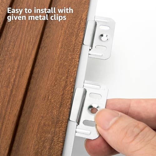 Art3d Slat Wall Panels, WPC Soundproof 3D Wall Paneling for Interior Wall Decor, TV Background, 8-Pack 96 x 6 in. Teak - Image 6