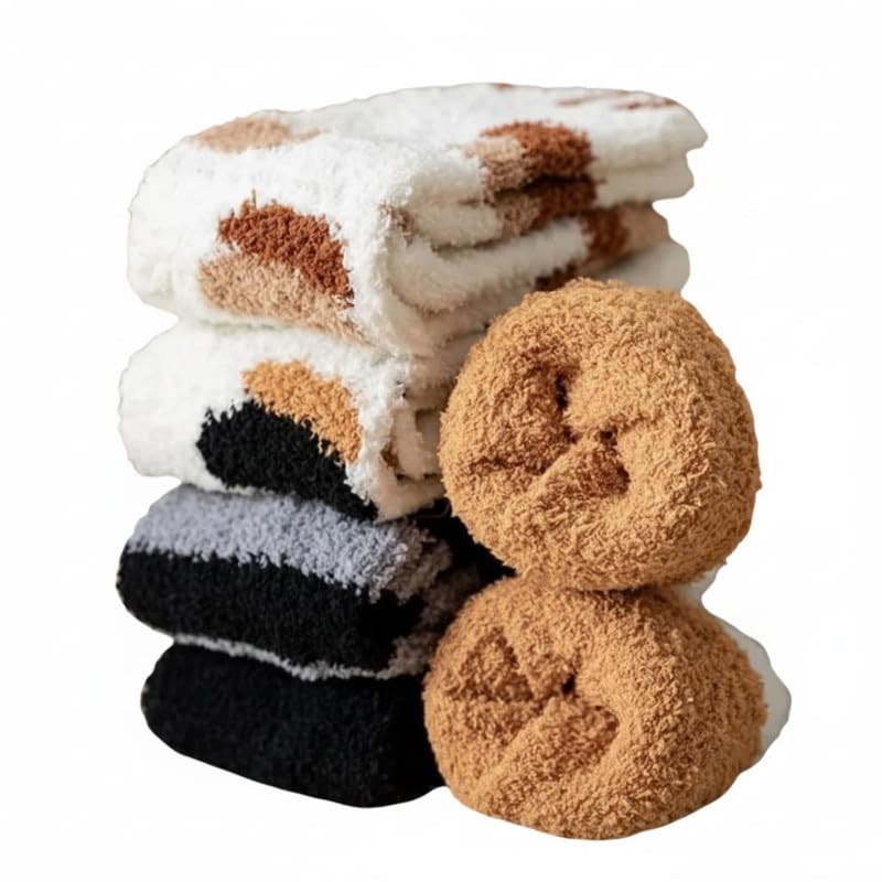 Warm Woolen Winter Socks For Women And Girls - Snow Regular Socks Ideal For Winter Wear (Pack Of 4)-image-31