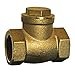 Midwest Control SCT-150 T- Pattern Brass Swing Check Valve, 1-1/2" FPT, 200 CWP 150 WSP Service, 230 Degree F Operating Temperature