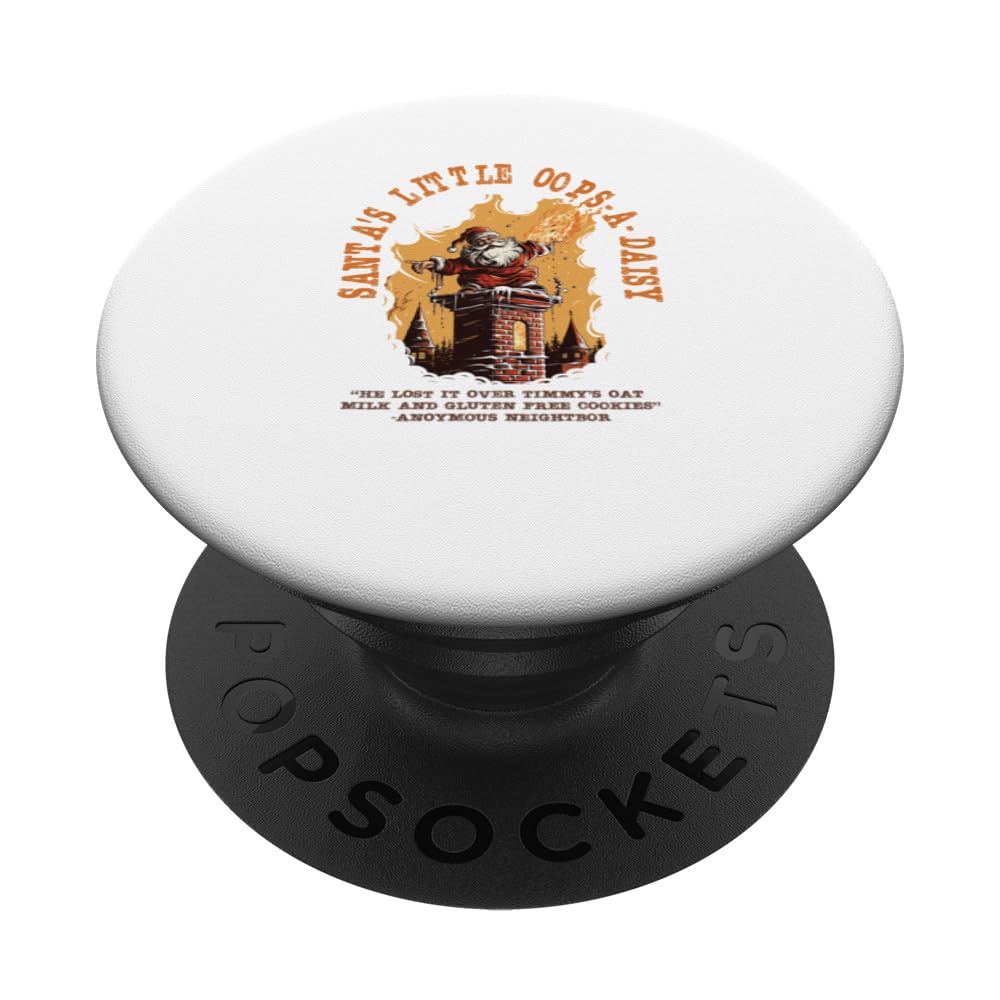Santa's Little Oops-a-Daisy PopSockets Swappable PopGrip