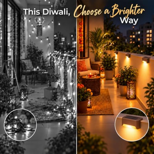 Add EMBOX Solar Light Outdoor Home Garden Waterproof Stair Deck Pool - Image 4