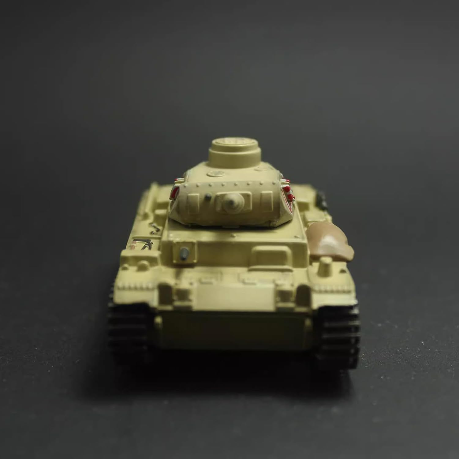 7.5cm Diecast 1/72 WWII German Army Sd.Kfz.141 Panzer III G Tank Model Yellow US