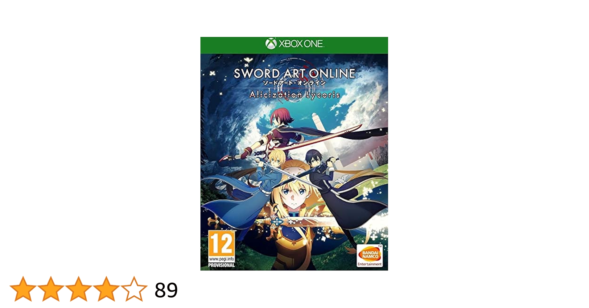 家庭用ゲームソフト BANDAI NAMCO Entertainment - SWORD ART ONLINE Alicization Lycoris SAO Sword Art Online: Alicization Lycoris | Bandai | GameStop
