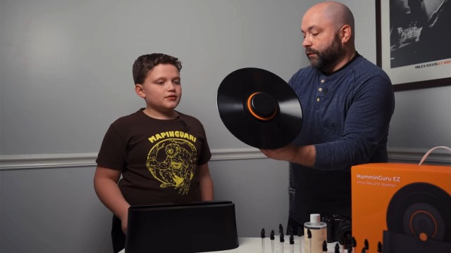 Amazon.com: HumminGuru EZ Record Washer, Manual Vinyl Record