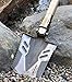 Folding Shovel Multitool, 25 inch Tactical Shovel for Camping, Stocking Stuffer, Emergency, Hiking, Fishing, Backcountry, Off-Roading, Outdoor Survival, Mining, Prospecting, Adventure Supply Co.