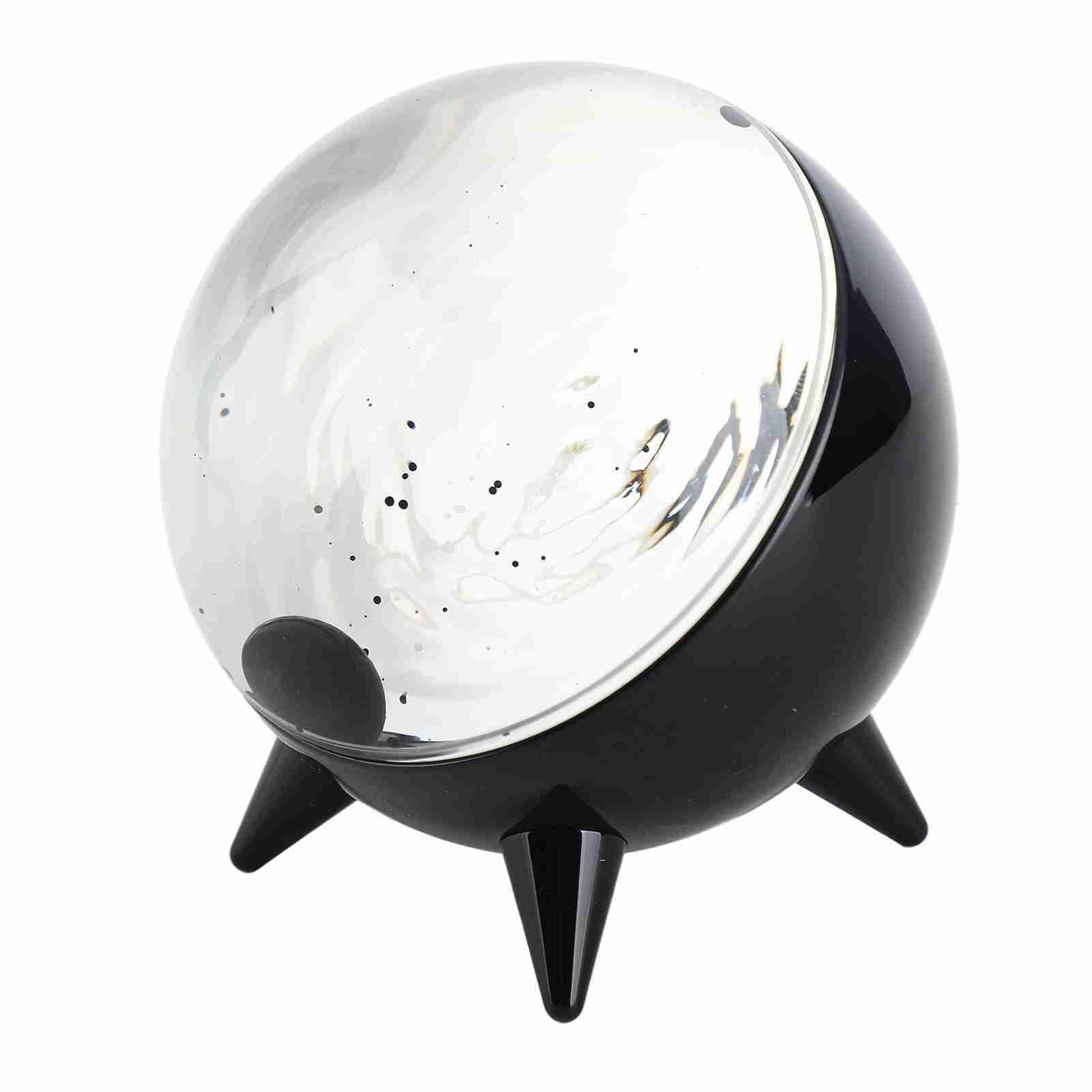 CHICIRIS Ferrofluid Sound Visualizer, Music Rhythm Light Companion with Rechargeable Li Battery, ABS, Glass Material, 6-8 Hours Battery Life, for Desktop Decor
