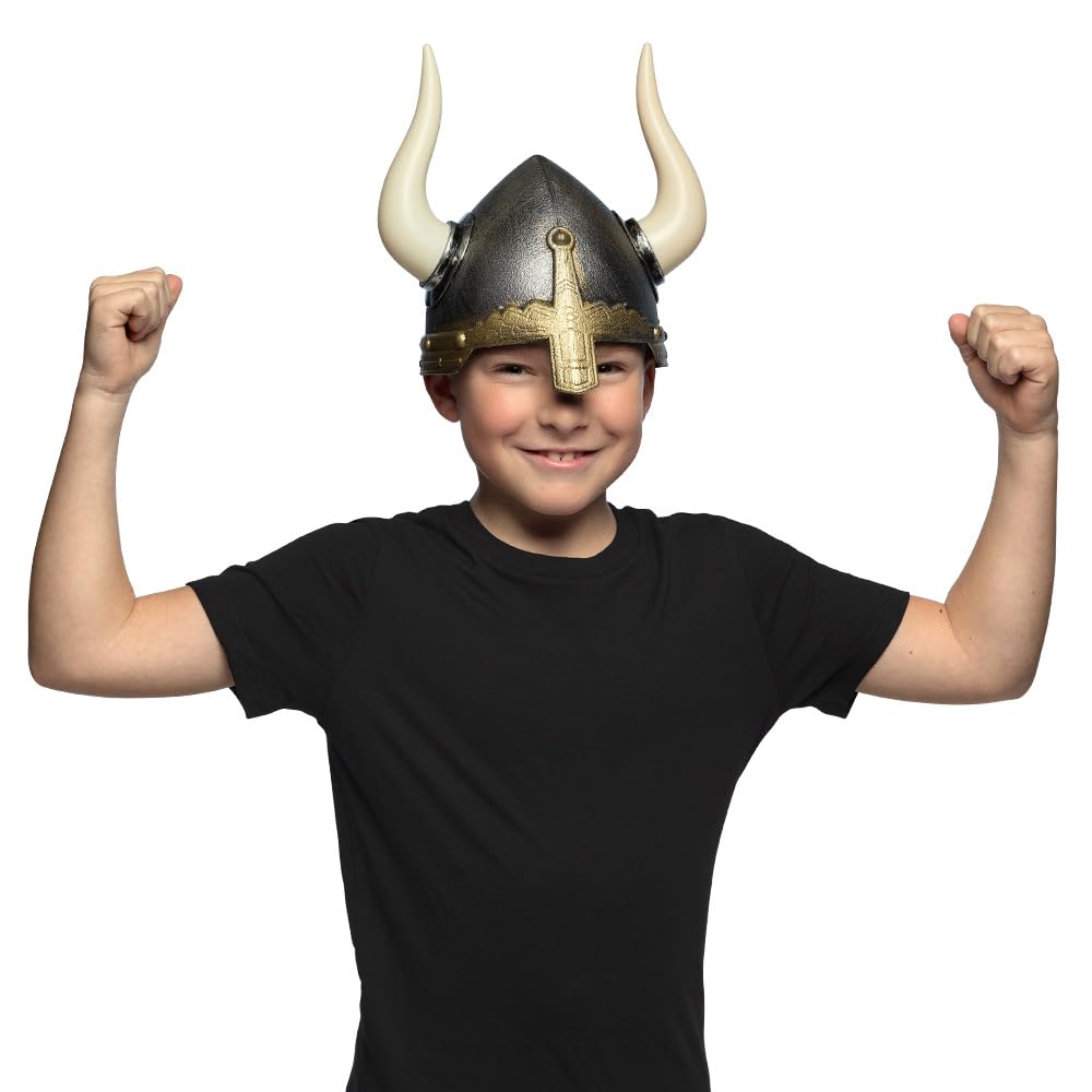 Boland - Casque Viking pour enfants, couvre-chef, accessoire pour déguisements, carnaval ou fête à thème