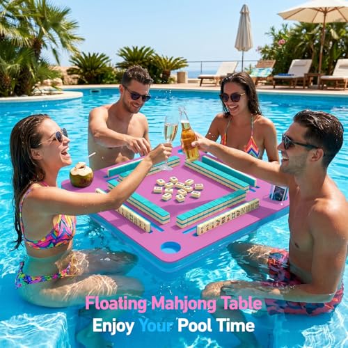 Mesa Flotante Mahjong para Piscina 32 Pulgadas miniatura 2