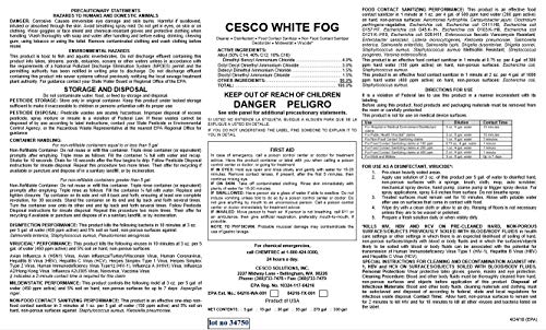 image for Cesco Solutions, Inc. Disinfectant Concentrate by Cesco Solutions - Vi