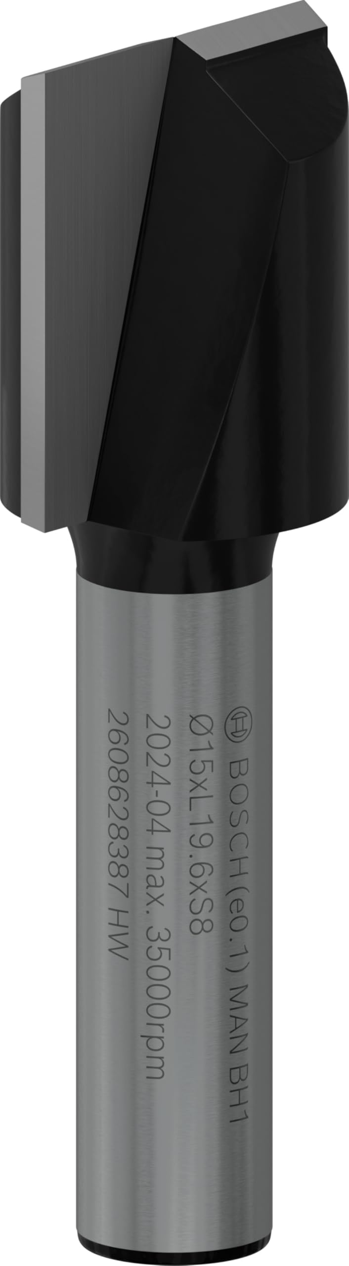 Bosch Professional Ahşap İçin Standart Yiv Frezesi (Ø 15 Mm, Çalışma Uzunluğu 19,6 Mm, El Frezesi Aksesuarı, 8 Mm)