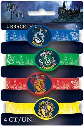 Miniatura 3 de Paquete de suministros para fiesta de cumpleaños de Harry Potter, incluye bolsas de botín, gafas, pulseras, lápices, tatuajes