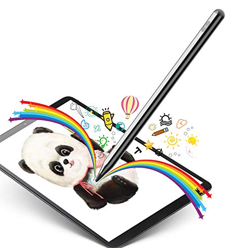 Selvim Stylus Pen, lápis para iPad 2018 2019 2020, Pencil para tablet com rejeição de palma, caneta digital precisa para desenhar, tirar notas para iPad Mini, iPad Air, iPad Pro