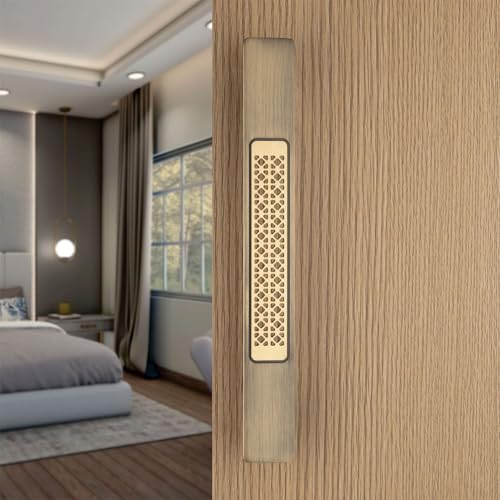 Image of COMPASS Main Door Handles for Home 18 inch, Brass Door Handle for Main Door, Heavy Duty Pull Handle for Wooden, Glass & Metal Doors