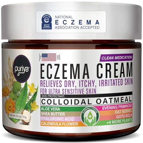 Puriya 5-in-1 Eczema Cream for Dry Skin Relief
