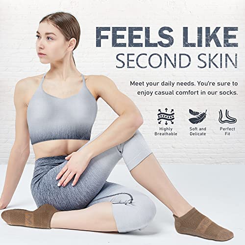 NEWZILL 3 Pairs Non Slip Yoga Socks With Grips for Women & Men, Unisex Anti Skid Socks for Pilates Barre Workouts Hospital4