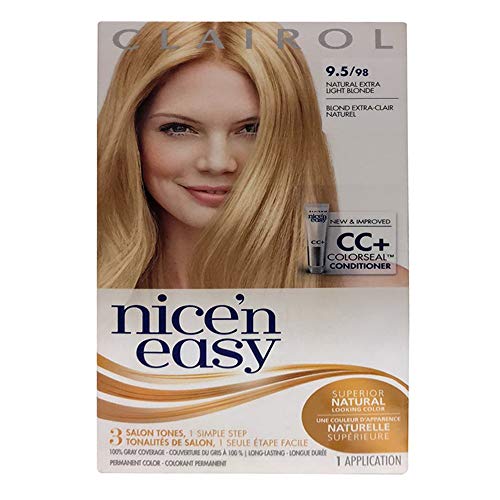Clairol Nice 'n Easy Hair Color, Natural Extra Light Neutral Blonde (098)