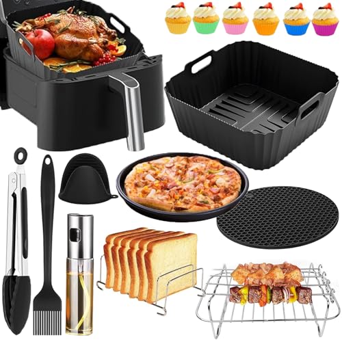 magnetspiele Ninja Heißluftfritteuse Zubehör, Accesories Airfryer, Ninja Airfryer Zubehör für Heißluftfritteuse Max Pro ...