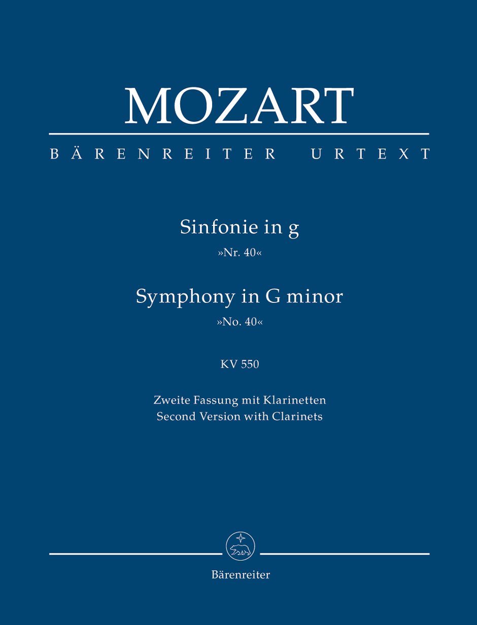 Symphony No.40 in G minor K.550 (Study Score)