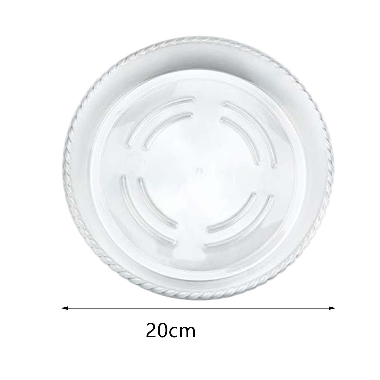 30 Stück Blumentopf-Untersetzer, Pflanzen-Untersetzer, Abtropfschalen, Pflanzenschale für drinnen und draußen, 20 cm