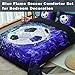 Andency 3D Soccer Comforter Full(79x90 Inch), 3 Pieces(1 Soccer Comforter, 2 Pillowcases) Sport Microfiber Bedding Set for Boys Kids Teens