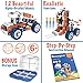 12-in-1 Stem Kit Toy for Kids - 152 Piece Construction Building Set and Education Learning Engineering Kit for Boys and Girls Ages 5 6 7 8 9 10 11 12 Years Old, Idea