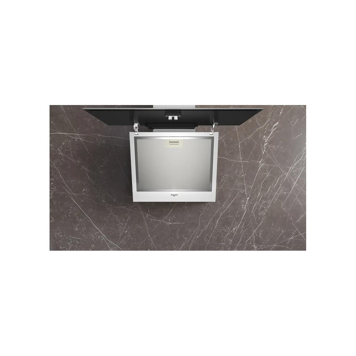 Siemens LC65KDK20 iQ100 Hotte aspirante murale 60 cm de large, niveau intensif, éclairage LED, touchControl, filtre à graisse métallique, blanc