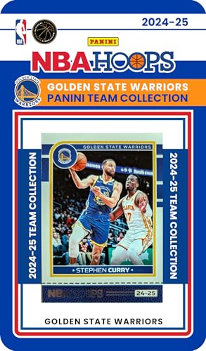 2024-25 NBA Hoops Factory Sealed NBA Team Set Golden State Warriors GSW Stephen Curry Draymond Green Kuminga Wiggins